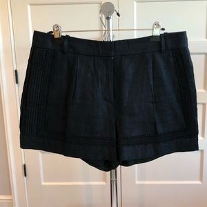 JCrew linen drapey shorts